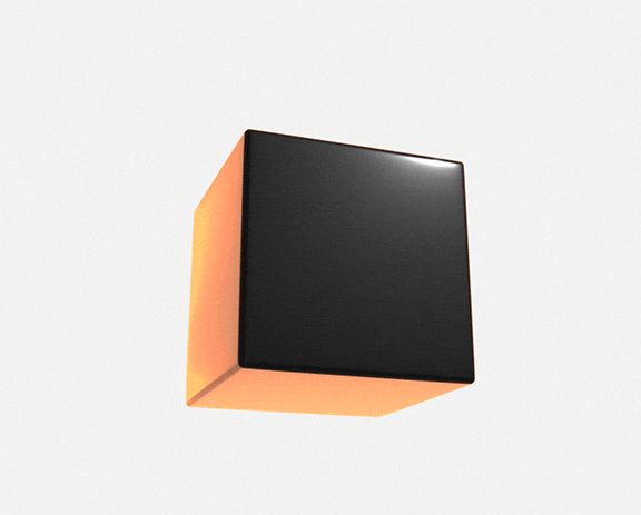 3d Animated Icon Cube